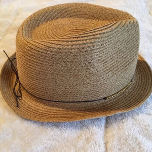 Women's Fedoroa with Decorative Beaded Cord